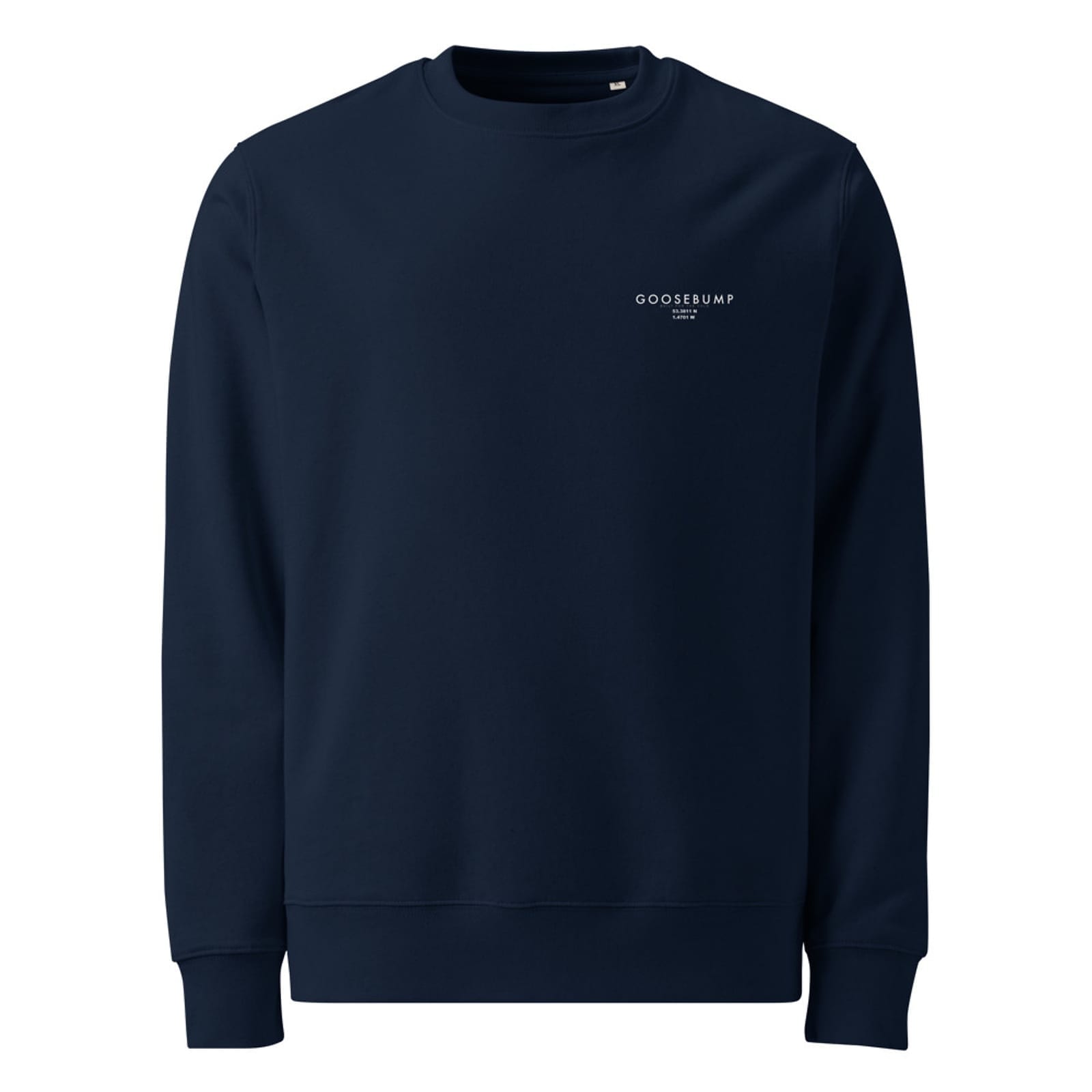 GOOSEBUMP changer crewneck in french navy